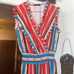Serape romper